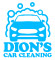 Dion's Car Cleaning - sponsors of Rugby Town FC