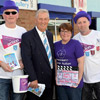 One Team One Dream raising funds for Pancreatic Cancer with Club Director Mike Yeats