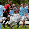 Goalmouth scramble late on