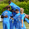 Valley players celebrate