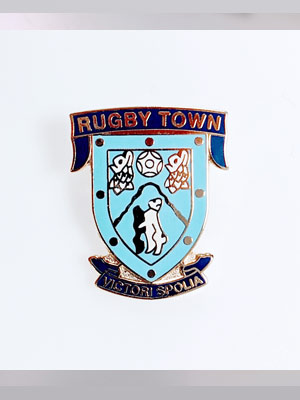 Rugby Town Club Pin Badge
