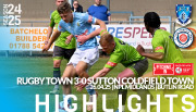 Match Highlights - Rugby Town 3-0 Sutton Coldfield Town  - Northern Premier League Midlands - April 2025