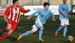 Lewis McBride - Rugby Town 4-0 Leighton Town