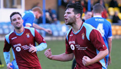 Richard Gregory - Bedford Town 0-3 Rugby Town - January 2015