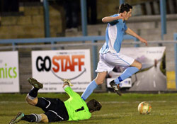 Richard Blythe - Rugby Town 1-3 Corby Town - League Cup Quarter Final - February 2015