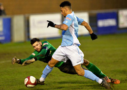 Andre Johnson - Rugby Town 1-1 Tividale - January 2016