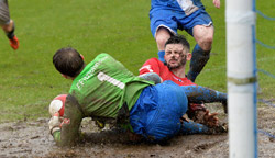 Callum Powell - Kidsgrove Athletic 1-1 Rugby Town - February 2016