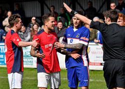 Tom James sent off - Chasetown 3-1 Rugby Town