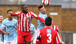 Mason Rowley - Rugby Town 1-2 Romulus - November 2016