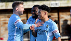 Trey Brathwaite - Market Drayton 2-3 Rugby Town - February 2017