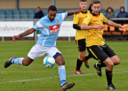 Ruben Wiggins-Thomas - Rocester 2-3 Rugby Town - November 2017