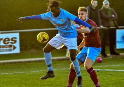 Edwin Ahenkorah - Deeping Rangers 0-3 Rugby Town - February 2019