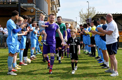 Guard of Honour - Daventry Town 3-0 Rugby Town - April 2019