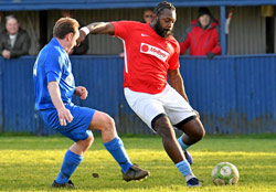 Danico Johnson - Desborough Town 2-2 Rugby Town - February 2022