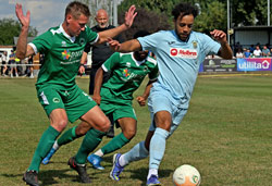 Justin Marsden - Newport Pagnell Town 1-1 Rugby Town - August 2022