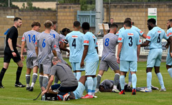 Fracas - Rugby Town 1-0 Sutton Coldfield Town - NPL Midland Division - August 2023