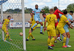 Loyiso Recci - Rugby Town 5-1 Newcastle Town - FA Cup Preliminary Round - August 2023