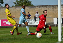 Jordan Wilson - Rugby Town 5-1 Newcastle Town - FA Cup Preliminary Round - August 2023