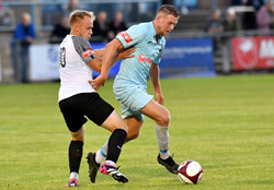 Alex Lock - Rugby Town 0-6 Corby Town - NPL Midlands Division - August 2023