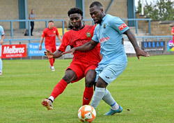 Rico Taylor - Rugby Town 0-2 Barwell - FA Cup First Round Qualifying Round - August 2023