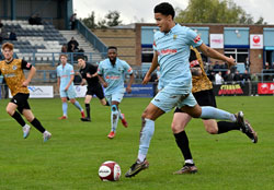 Courtney Lashley - Rugby Town 1-2 Loughborough Dynamo - NPL Midlands Division - October 2023
