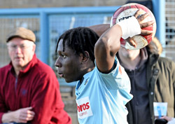 Ayo Lekuti - Rugby Town 0-2 Lye Town - NPL Midlands Division - March 2024