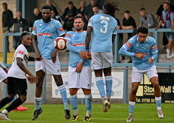 Liam Francis - Rugby Town 0-0 Carlton Town - FA Trophy First Round Qualifying - September 2024