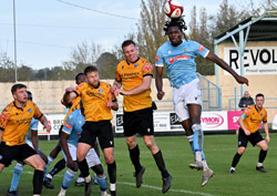 Damien Osoimoejiokhian - Rugby Town 1-6 Worcester City - NPL Midlands - October 2024