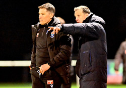 Ian King and Brian Borrows - Darlaston Town 2-1 Rugby Town - NPL Midlands - December 2024