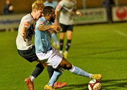 Jahvan Davidson-Miller - Rugby Town 1-1 Loughborough Students - NPL Midlands - December 2024