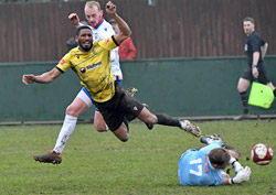 Trey Charles - AFC Rushden and Diamonds 1-0 Rugby Town - NPL Midlands - February 2025