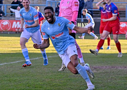 Trey Charles - Rugby Town 1-1 Grantham Town - NPL Midlands - March 2025