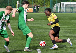 Ayo Lekuti - Bedworth United 2-2 Rugby Town - NPL Midlands - April 2025