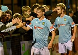 Celebrations - Rugby Town 2-1 Coleshill Town - NPL Midlands - October 2025