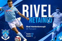 Rivel Mardenborough Retained - Rugby Town FC