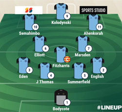 Valley Line-up - Rugby Town 3-0 Godmanchester Rovers - March 2022