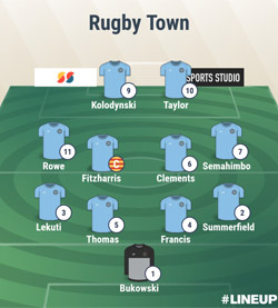 Valley Lineup - Rugby Town 0-2 Lye Town - NPL Midland Division - March 2024