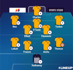 Valley Line-up - Hinckley Leicester Road 5-1 Rugby Town - NPL Midlands - October 2024