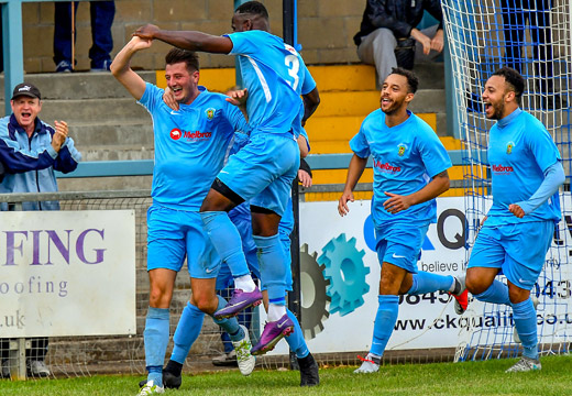 Richard Blythe - Rugby Town 1-0 Evesham United - August 2018 - FA Cup Preliminary Round