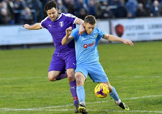 Lewis Hayden - Rugby Town 0-2 Daventry Town - December 2018