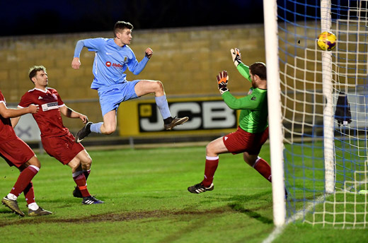 Charlie Evans - Rugby Town 3-0 Oadby Town - December 2018