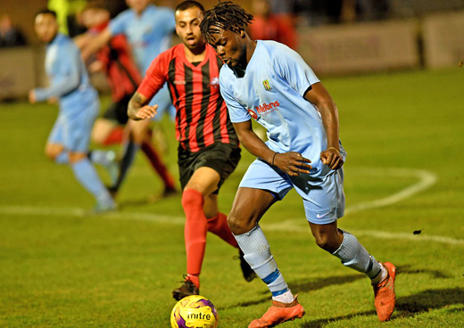 Edwin Ahenkorah - Rugby Town 2-1 Leicester Nirvana - January 2019