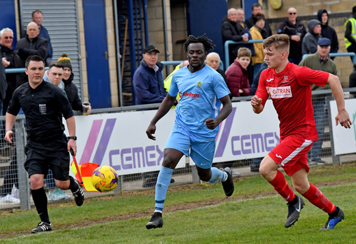 Edwin Ahenkorah - Rugby Town 0-1 Cogenhoe United - April 2019