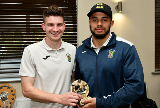 Charlie Evans & Loyiso Recci at Awards Evenings 2019/20 - Rugby Town