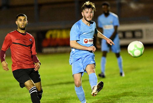 James Hancocks -  Rugby Town 0-2 Leicester Nirvana - League Cup Second Round - October 2019