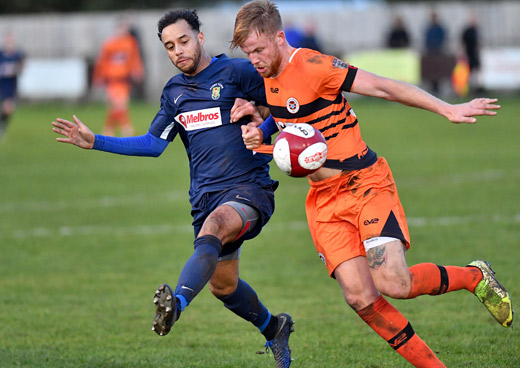 Justin Marsden - Newark Flowserve 3-0 Rugby Town - FA Vase Second Round - November 2019