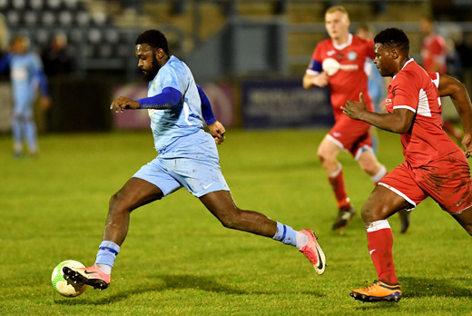 Danico Johnson -  Rugby Town 12-0 Desborough Town - November 2019