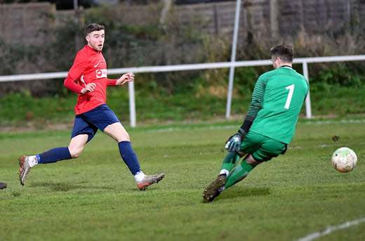 Dylan Parker - Desborough Town 0-4 Rugby Town - January 2020