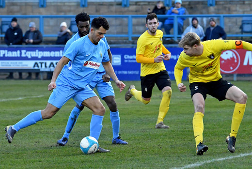 Kurtis Revan -  Rugby Town 2-0 Harborough Town - February 2020