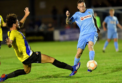 Lee Thomas - Rugby Town 0-2 Worcester City - FA Cup - September 2020